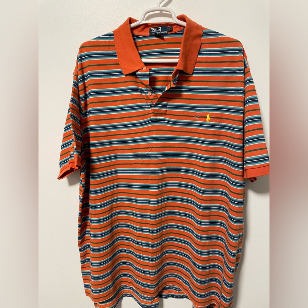 RL short sleeve polo, never worn
